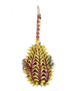 Adventure Bound Shredding Pineapple Pinata Parrot Toy